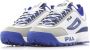 Fila Lage Disruptor Schoen in Wit Marine Grijs Multicolor Heren - Thumbnail 3