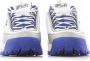 Fila Lage Disruptor Schoen in Wit Marine Grijs Multicolor Heren - Thumbnail 4