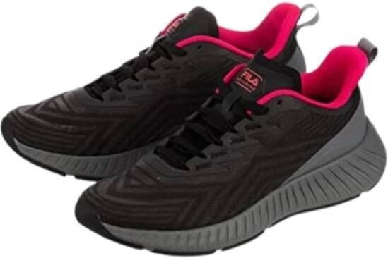 Fila Lage Sneakers Black Dames
