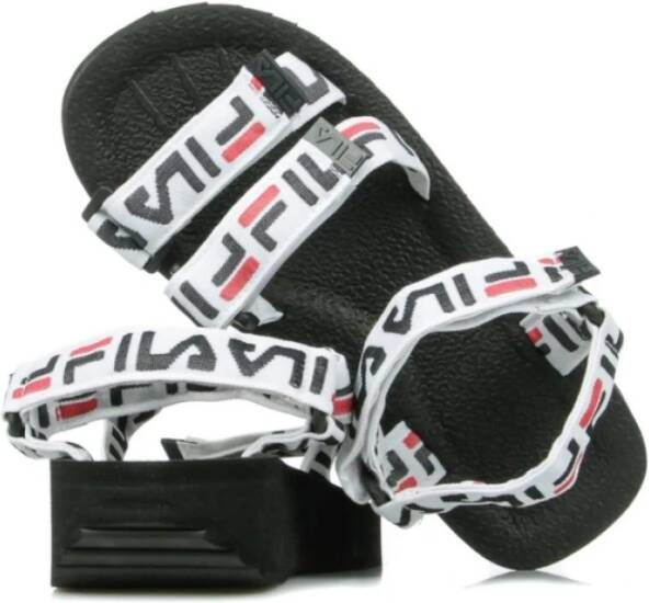 Fila Logo sandalen Zwart Dames