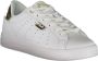 Fila Sportieve witte vetersneakers met gouden details White Dames - Thumbnail 5