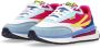 Fila Marshmallow Pink Peacock Lage Schoen Multicolor Dames - Thumbnail 4