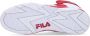 Fila Mid M-Squad Basketbalschoen Wit Rood White Heren - Thumbnail 8