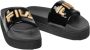 Fila Morro Bay Zeppa Sliders Zwart Dames - Thumbnail 5
