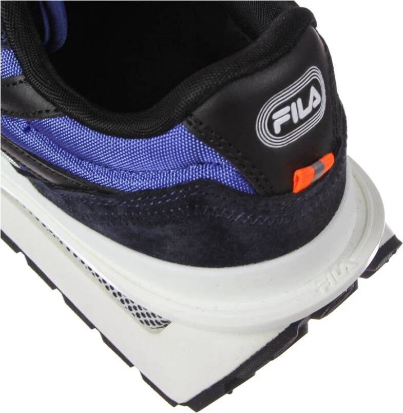 Fila Navy Lage Sneaker Vetersluiting Blue Heren