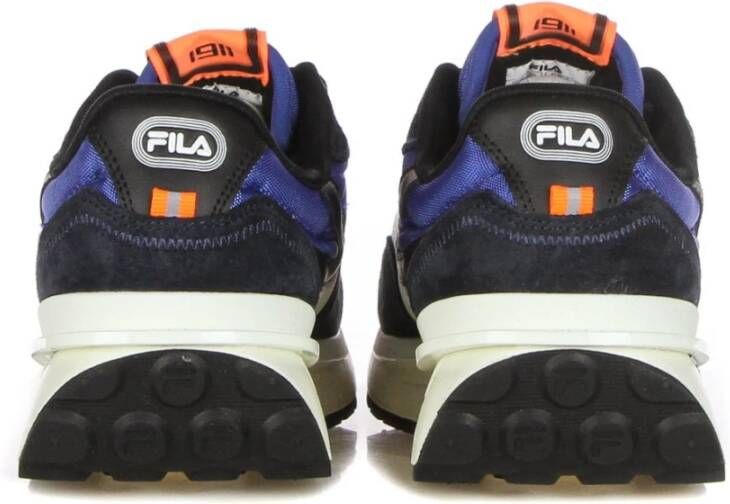 Fila Navy Lage Sneaker Vetersluiting Blue Heren