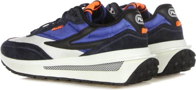 Fila Navy Lage Sneaker Vetersluiting Blue Heren