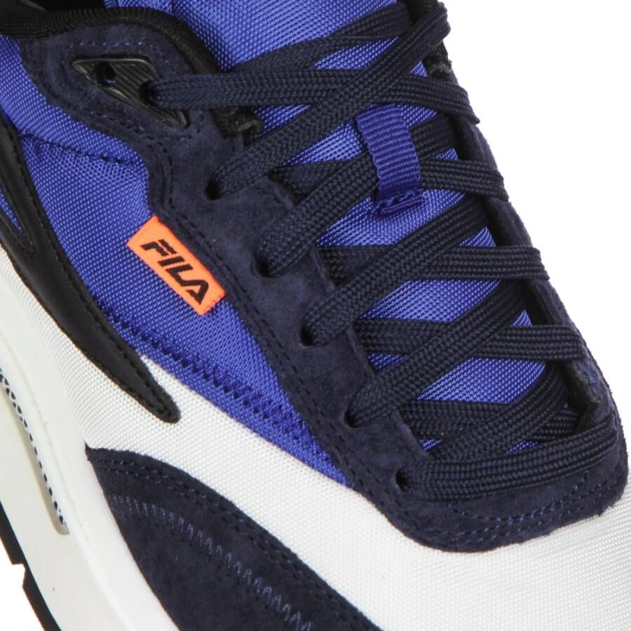 Fila Navy Lage Sneaker Vetersluiting Blue Heren