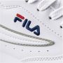 Fila ORBIT LOW Herensneakers Vrijetijdsschoenen Trainers 1010263 Wit - Thumbnail 12