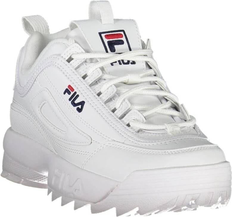 Fila Polyester Damesneaker Chic Sporty Style White Dames