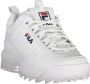 Fila Witte Polyester Sneaker met Contrasterende Details White Dames - Thumbnail 13
