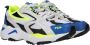 Fila Ray Tracer Neon Blauw Sneaker Multicolor Dames - Thumbnail 23