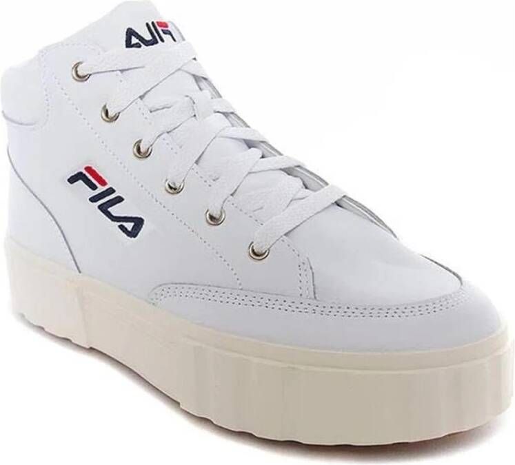 Fila sandblast mid booties Wit Dames