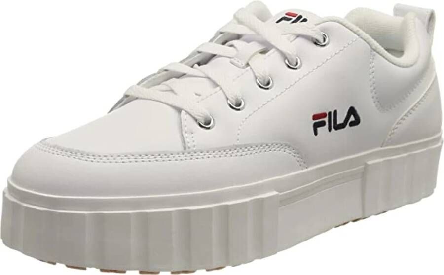 Fila Sandblast Sneaker voor Vrouwen White Dames