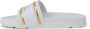 Fila n Flip- Flops Morro Bay Logo Slipper White Gold - Thumbnail 3