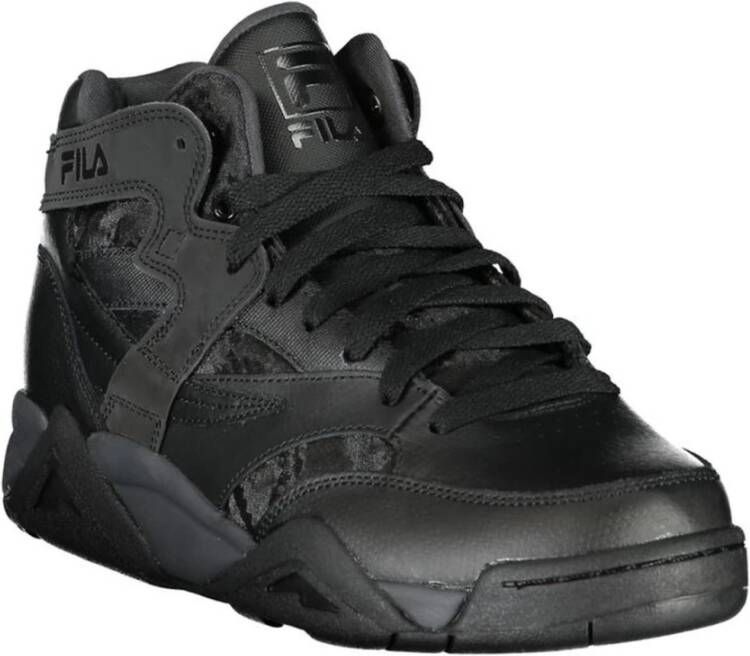 Fila High Top Sneakers met Contrastdetails Black Heren Schoenen