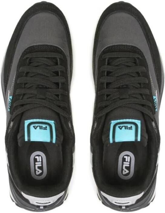 Fila Sneakers Synthetisch Leer Rubberen Zool Multicolor Heren