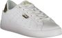 Fila Sportieve witte vetersneakers met gouden details White Dames - Thumbnail 5