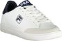 Fila Witte Polyester Sportsneaker Blauwe Details White Heren - Thumbnail 12