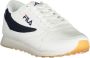 Fila ORBIT LOW Herensneakers Vrijetijdsschoenen Trainers 1010263 Wit - Thumbnail 8
