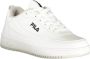 Fila Sportieve witte vetersneakers met borduurwerk White Dames - Thumbnail 4