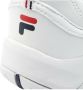 Fila Matte Oppervlak Lage Top Sneakers White Dames - Thumbnail 14