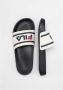 Fila Ergonomische Rubberen Slipper Wit Marineblauw White Heren - Thumbnail 8