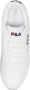 Fila ORBIT LOW Herensneakers Vrijetijdsschoenen Trainers 1010263 Wit - Thumbnail 3