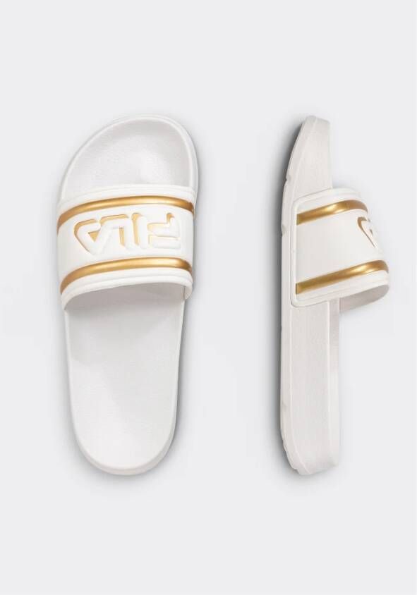 Fila Vrouwenslippers Morro Bay Logo Wit Dames