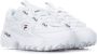 Fila Wit Rood Lage-Top Dames Sneakers White Dames - Thumbnail 5
