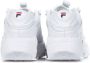 Fila Wit Rood Lage-Top Dames Sneakers White Dames - Thumbnail 7