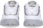 Fila Wit Grijs Violet Lage Top Sneaker White Dames - Thumbnail 5