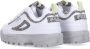 Fila Wit Grijs Violet Lage Top Sneaker White Dames - Thumbnail 6
