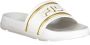 Fila n Flip- Flops Morro Bay Logo Slipper White Gold - Thumbnail 6