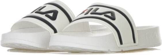 Fila Witte Instap Pantoffels voor Dames White Dames