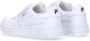 Fila Witte Lage Top Sneaker Leren Rubberen Zool White Heren - Thumbnail 8