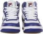 Fila Witte Mid Sneaker met Geborduurd Logo Blue Heren - Thumbnail 8