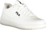 Fila Sportieve witte vetersneakers met borduurwerk White Dames - Thumbnail 7