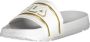 Fila Witte Sandaal met Gouden Logodetails - Thumbnail 2