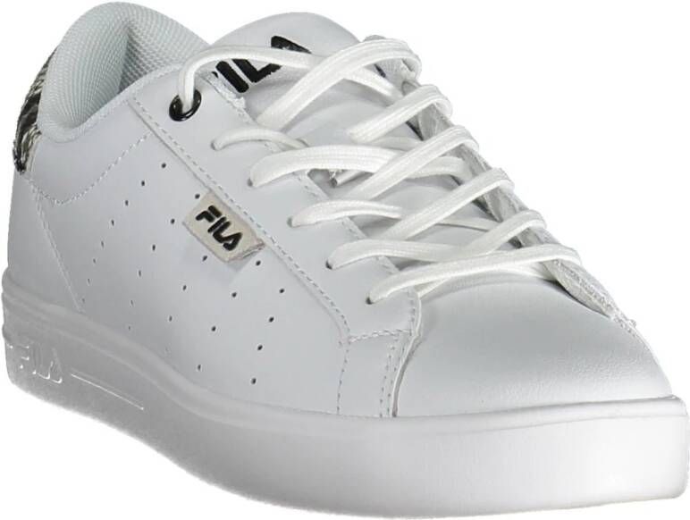 Fila Witte sportsneakers met contrasterende details White Dames