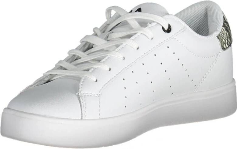 Fila Witte sportsneakers met contrasterende details White Dames