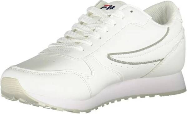 Fila Witte vetersneakers met contrastdetails White Dames