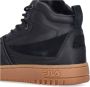 Fila Zwarte High-Top Sneaker Vetersluiting Black Heren - Thumbnail 46
