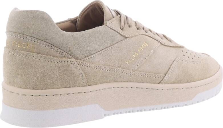 Filling Pieces Ace Suede Beige Heren