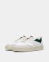 Filling Pieces Witte leren sneakers Ronde neus Groene accenten White Heren - Thumbnail 5