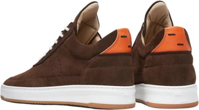 Filling Pieces Bruine Low Top Camino Sneakers Bruin Heren