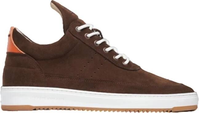 Filling Pieces Bruine Low Top Camino Sneakers Bruin Heren