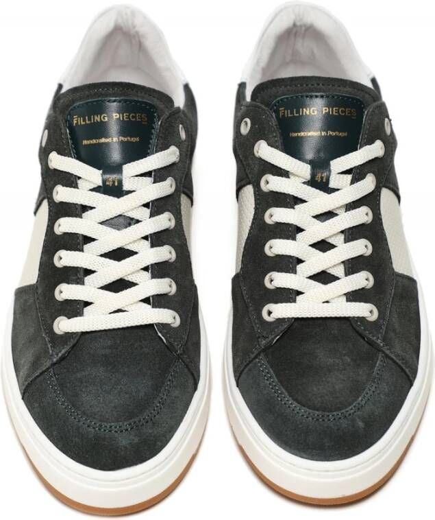Filling Pieces Court Strata Trainers Groen Heren