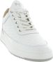 Filling Pieces Gewatteerde Lage Top Sneakers Wit White Heren - Thumbnail 5