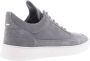 Filling Pieces Grijze Suede Lage Top Sneakers Gray - Thumbnail 6